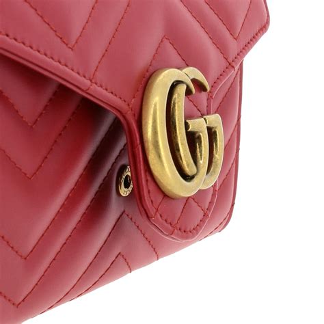 gucci tasche klein rot|GG Marmont Super.